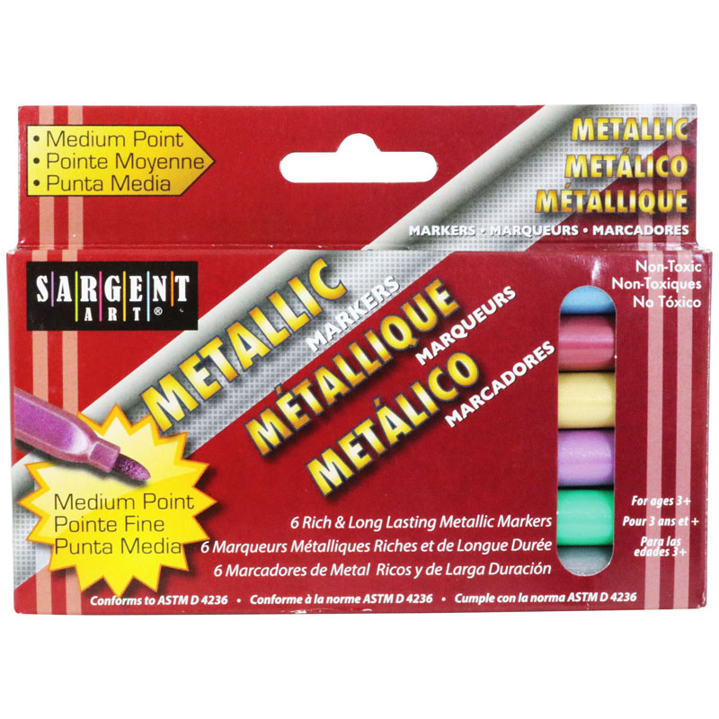 Liquid Metals Metallic 6 Ct