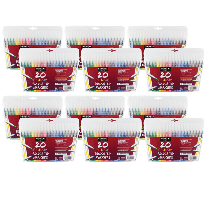 (12 Pk) Sargent Art 20 Per Pk