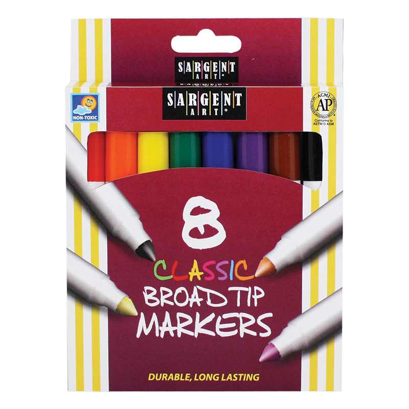 (12 Pk) Sargent Art Classic Markers