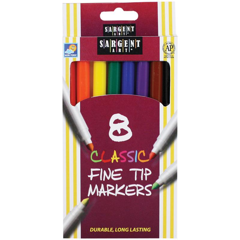 (12 Pk) Sargent Art Classic Markers