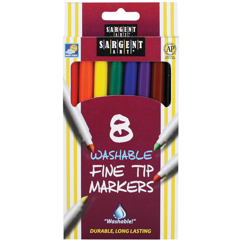 (12 Pk) Sargent Art Washable Felt