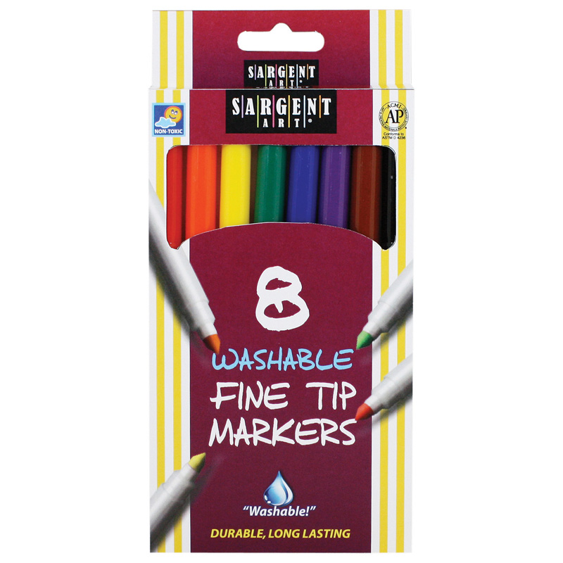 Sargent Art Washable Felt Super Tip