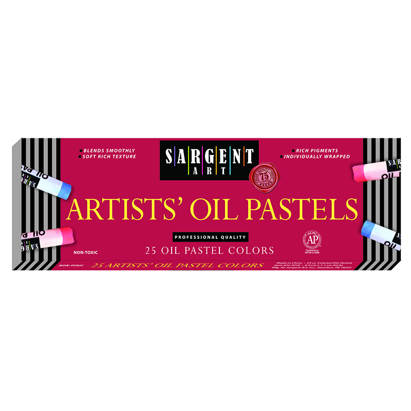 (6 Bx) Sargent Regular Oil Pastels