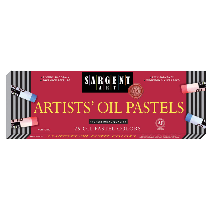 Sargent 25ct Regular Oil Pastels