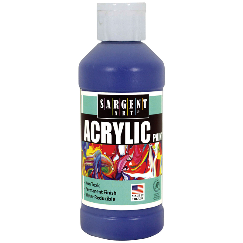 Sargent Art Acrylic Paint 8 Oz Blue