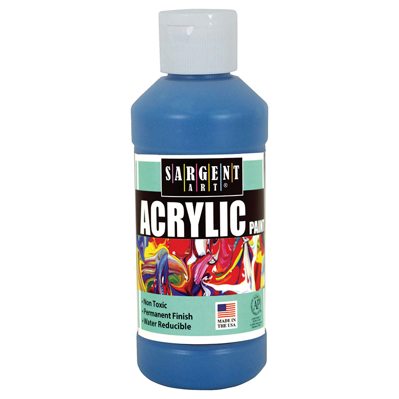 Acrylic Paint 8 Oz Turquoise