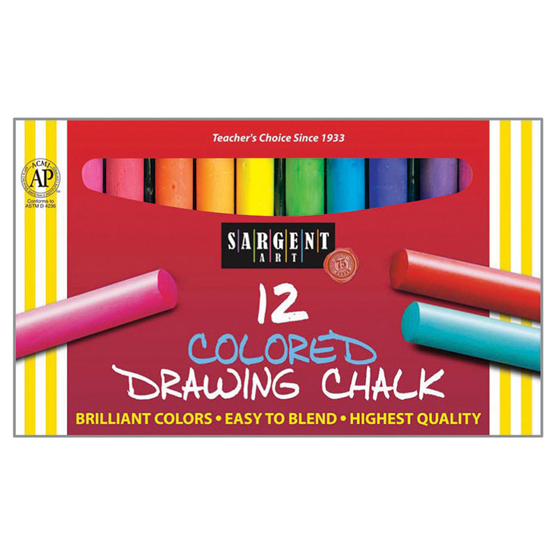 (12 Bx) Drawing Chalk 12 Bx