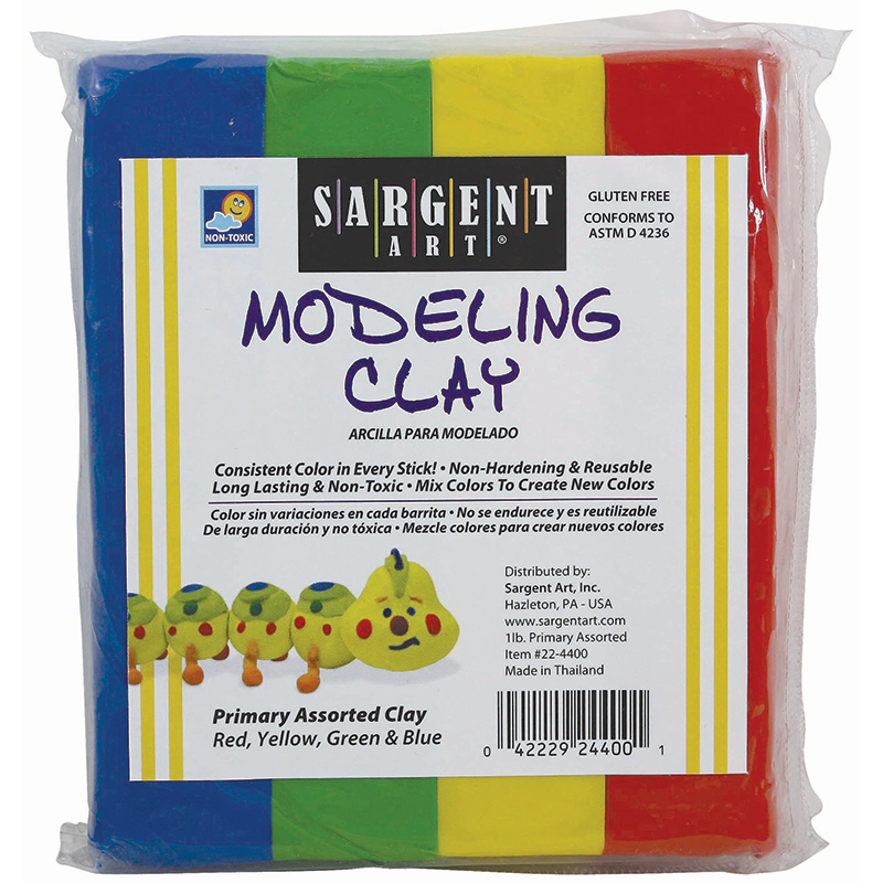 Sargent Art Modeling Clay Primary