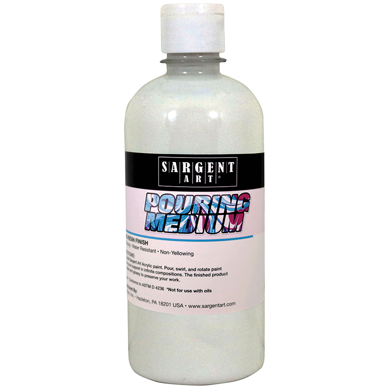 Pouring Medium Gloas Resin 16 Oz