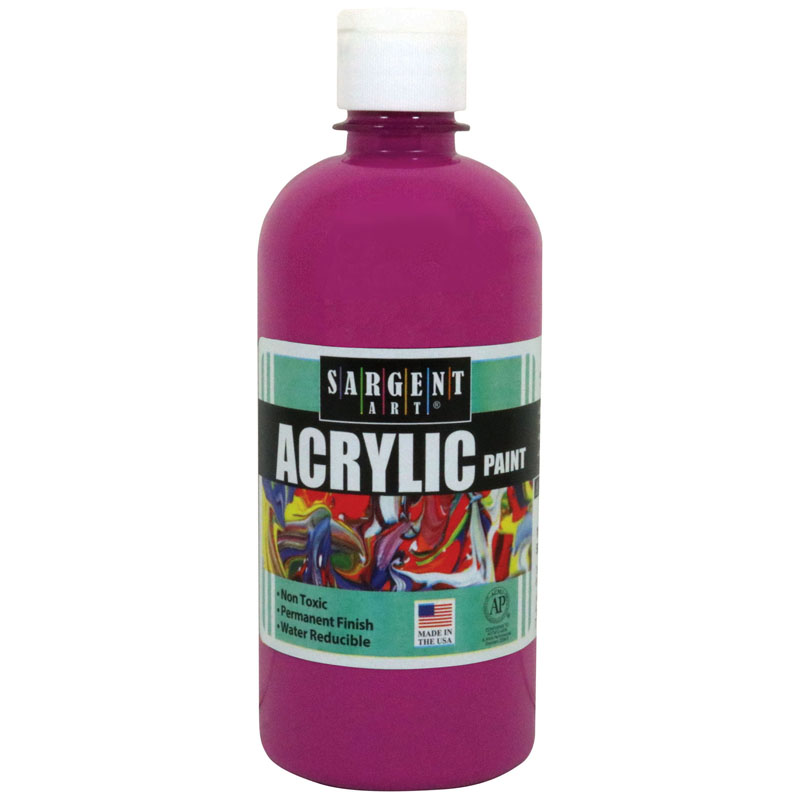 16oz Acrylic Paint - Magenta
