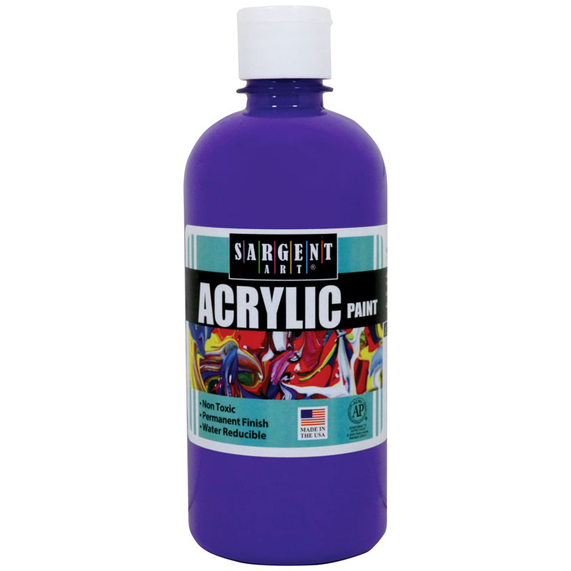 16oz Acrylic Paint - Violet