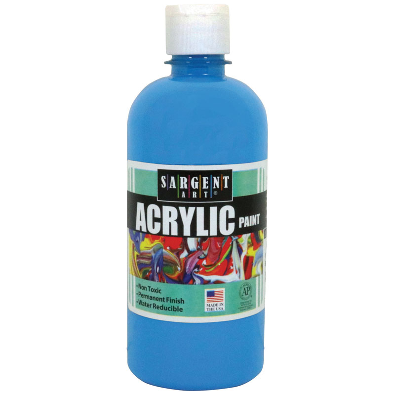 16oz Acrylic Paint - Turquoise