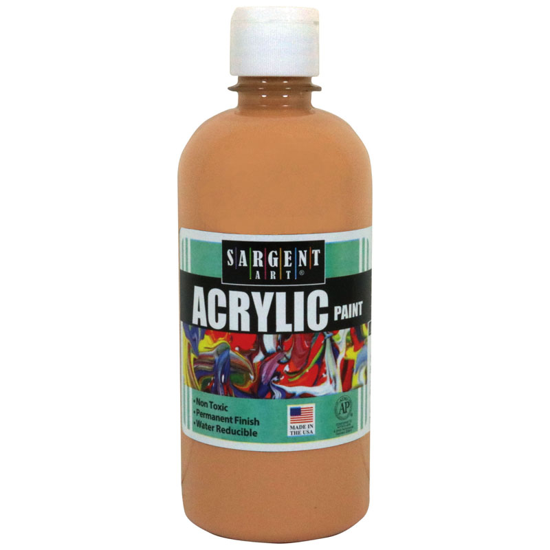 16oz Acrylic Paint - Peach