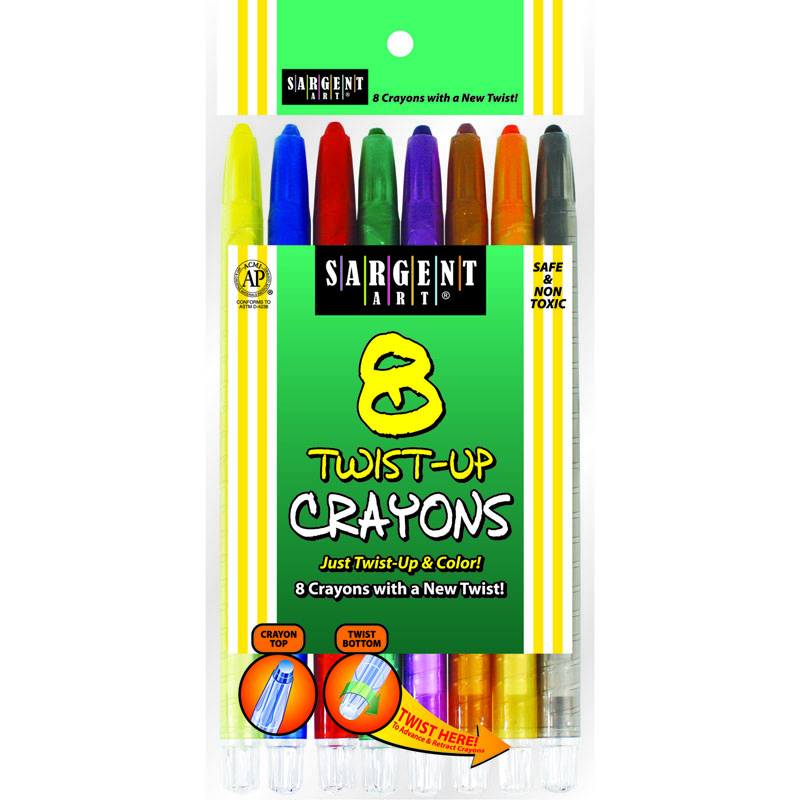 8ct Twist Up Crayon