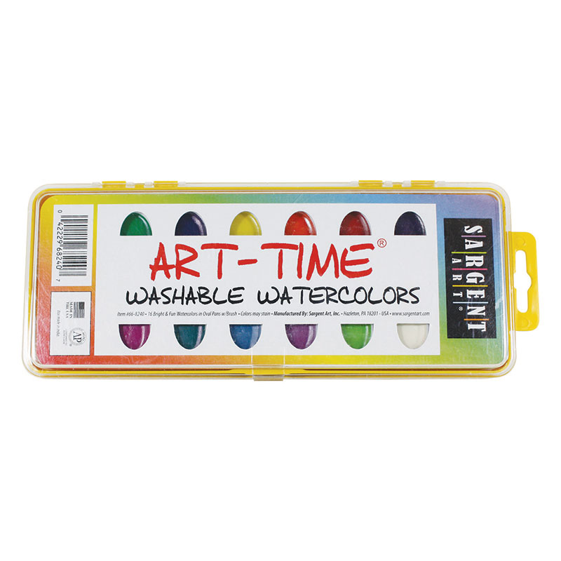 16 Art Time Semi Moist Washable