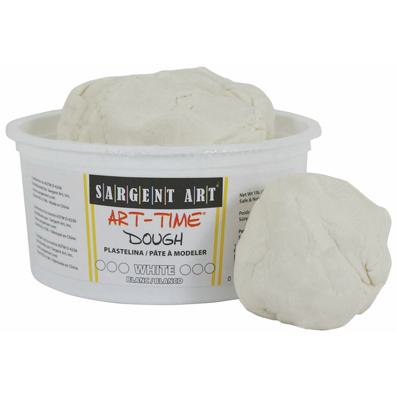 1lb Art Time Dough - White