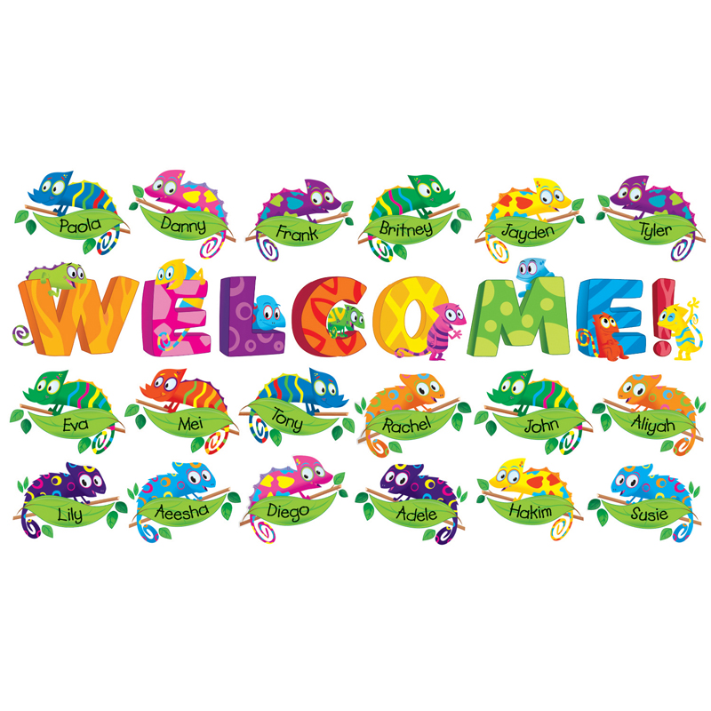 Welcome Chameleons Bb Set