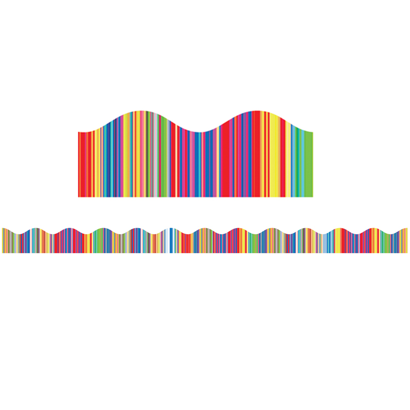Fiesta Stripes Scalloped Trimmer