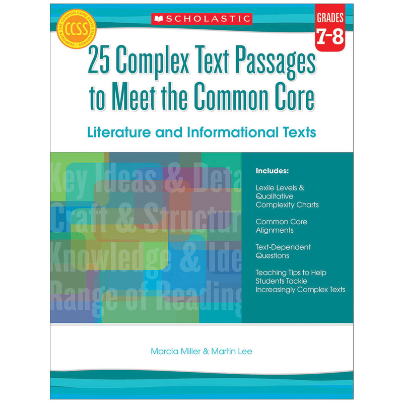 Gr 7-8 25 Complex Text Passages To