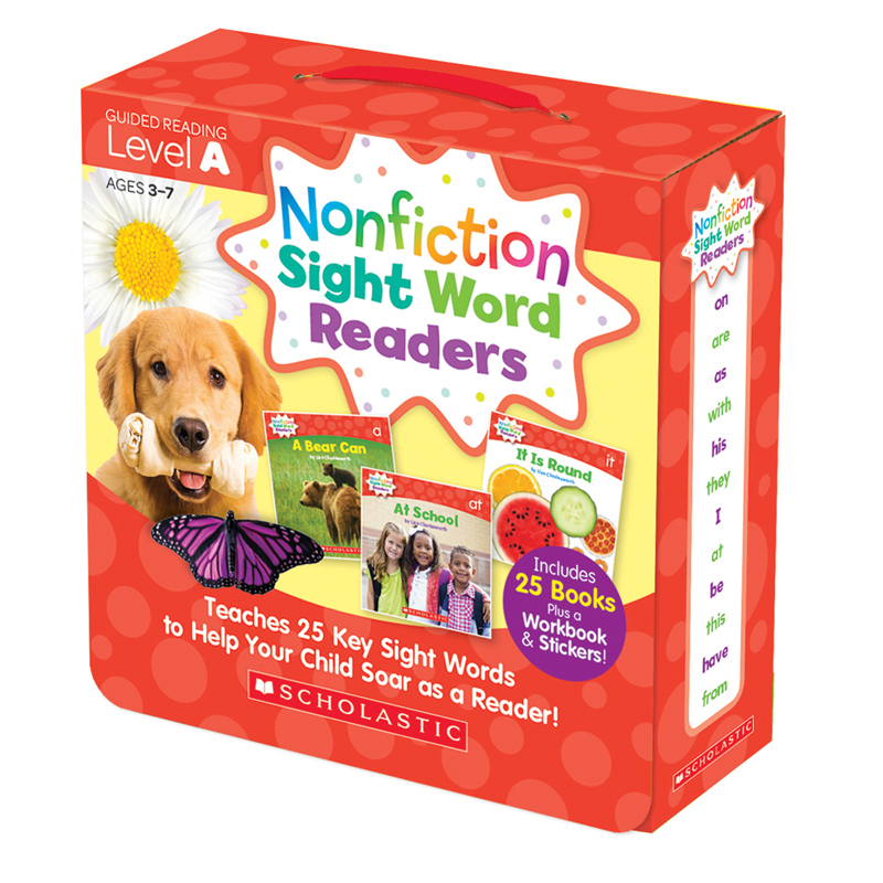 Nonfiction Sight Word Readers Lvl A