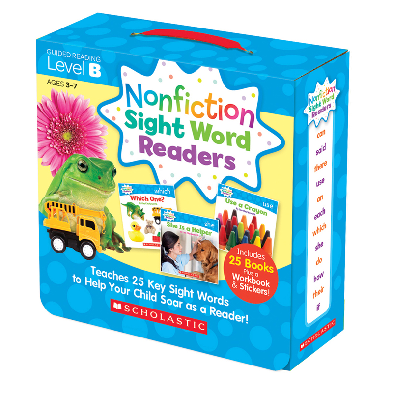 Nonfiction Sight Word Readers Lvl B