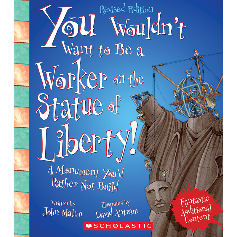 Worker On Statue Of Liberty Rev Ed