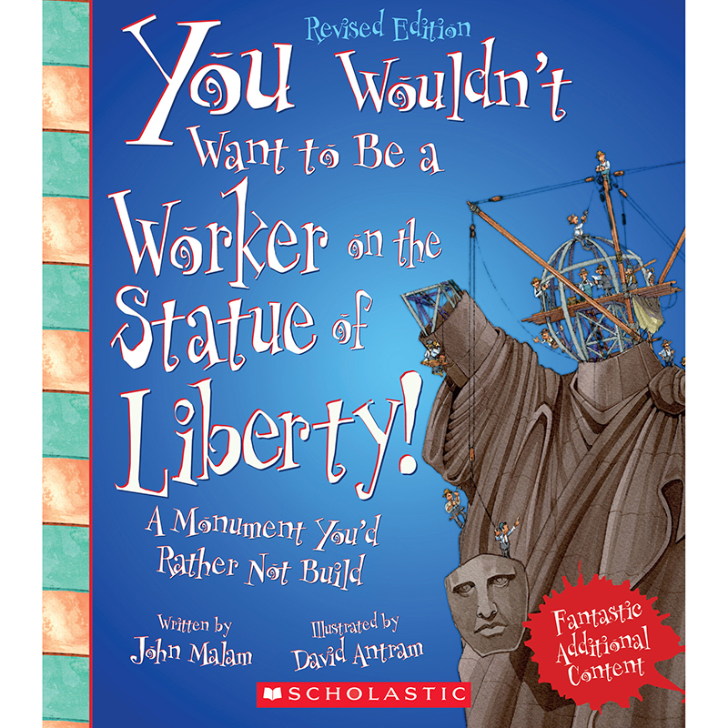 Worker On Statue Of Liberty Rev Ed