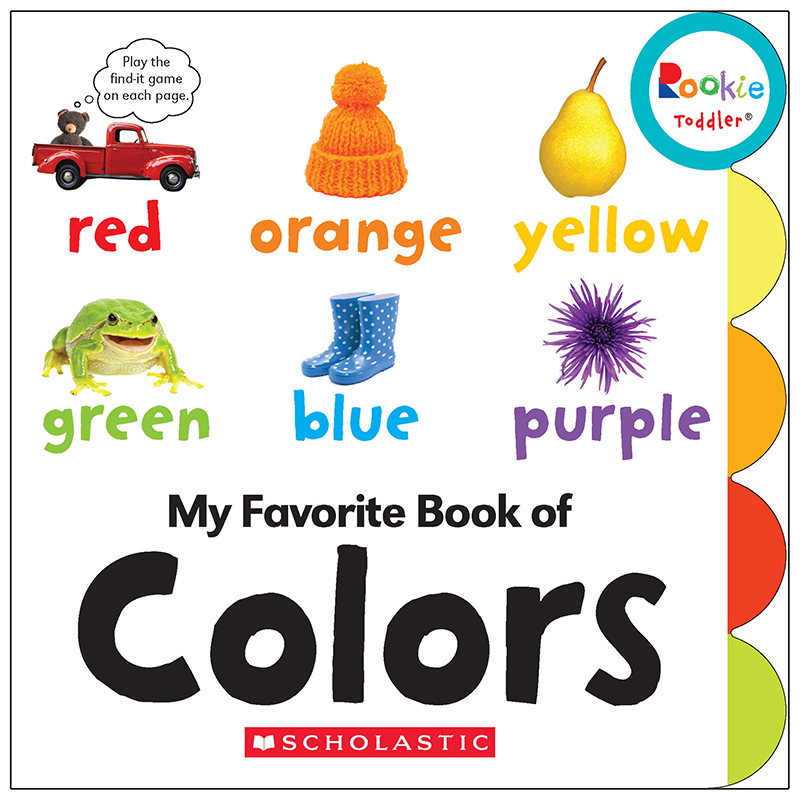 Board Book My Fav Book Of Colors