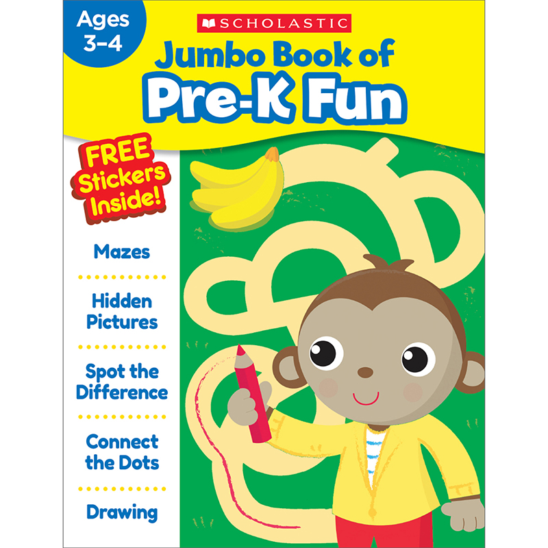 Jumbo Fun Workbooks Prek Fun