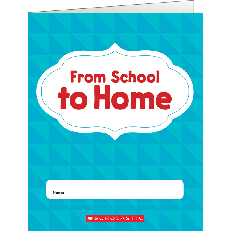 (12 Ea) From School To Home Folder