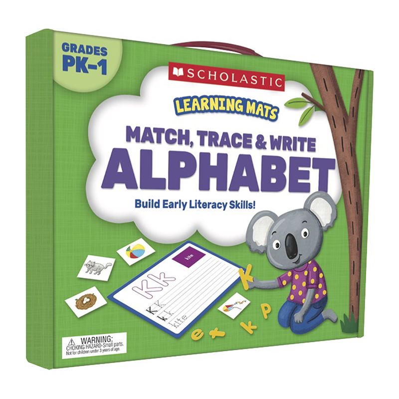 Match Trace And Write The Alphabet