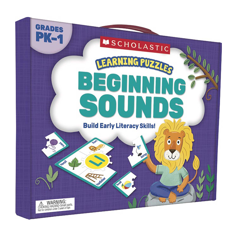 Learning Puzzles Beginning Sounds