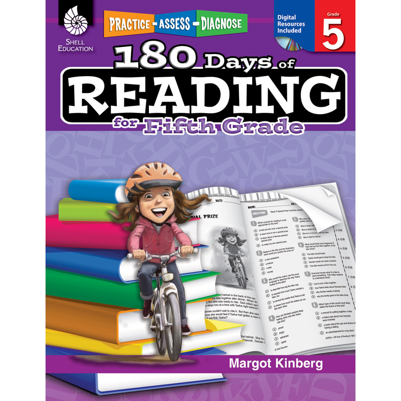 180 Days Of Reading Book For Fifth