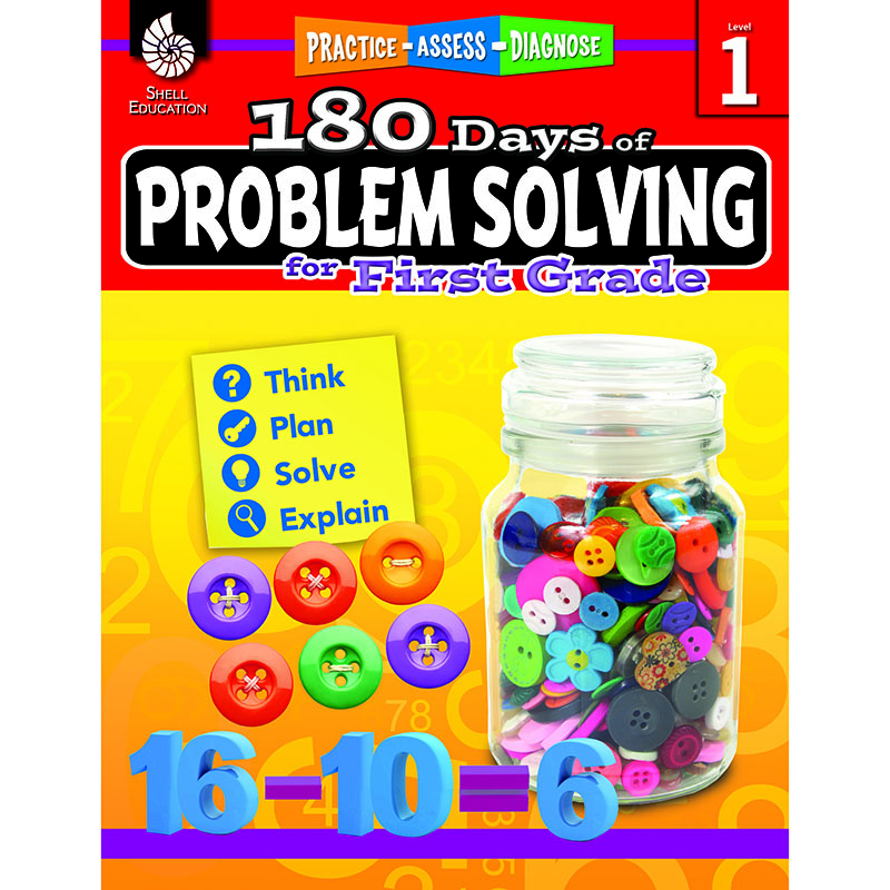180 Day Problem Solving Gr1 Workbk