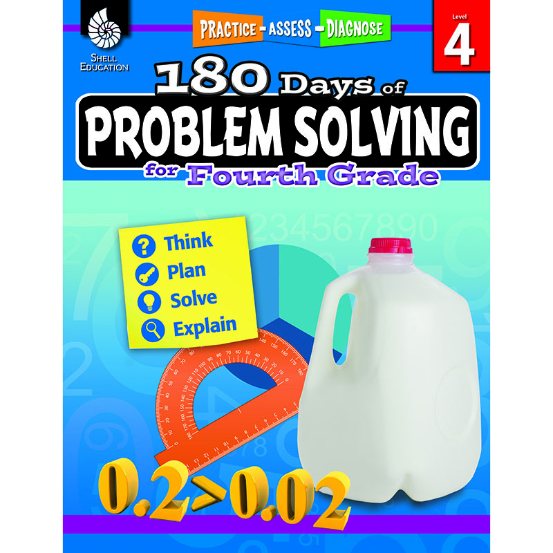 180 Day Problem Solving Gr4 Workbk