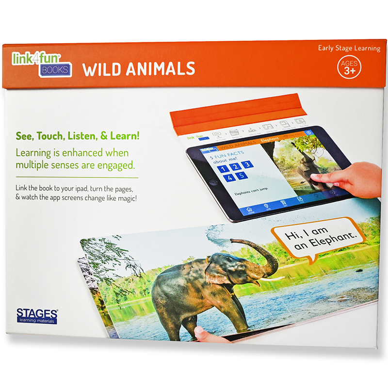 Link4fun Wild Animals Book