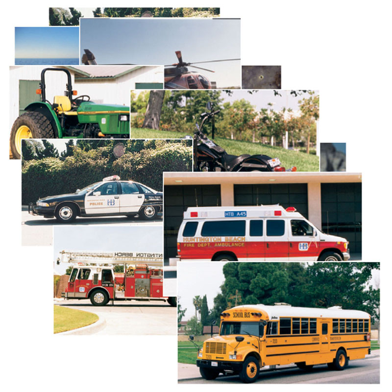 Vehicles 14 Poster Cards