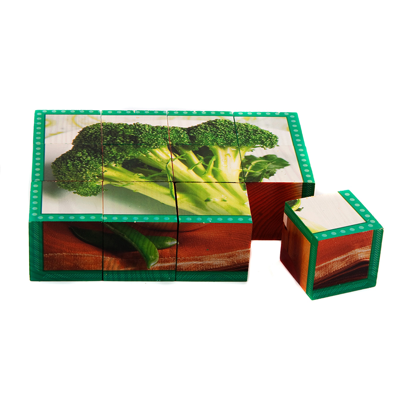 Vegetables Cube Puzzle