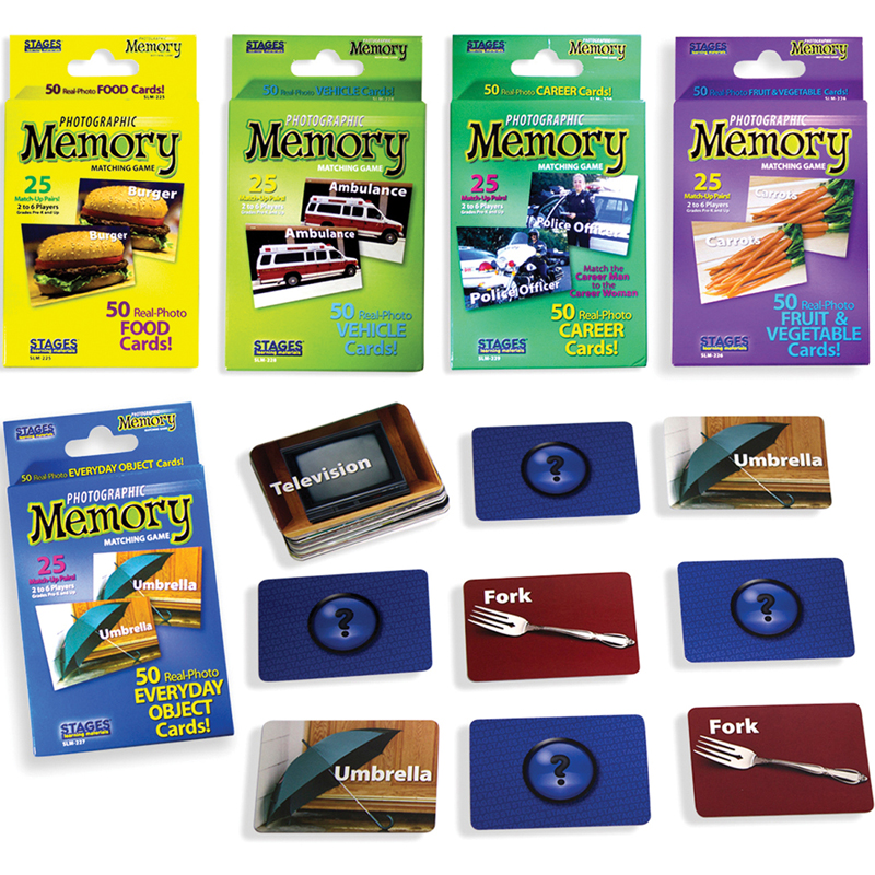 Basic Memory Game Set Of 5