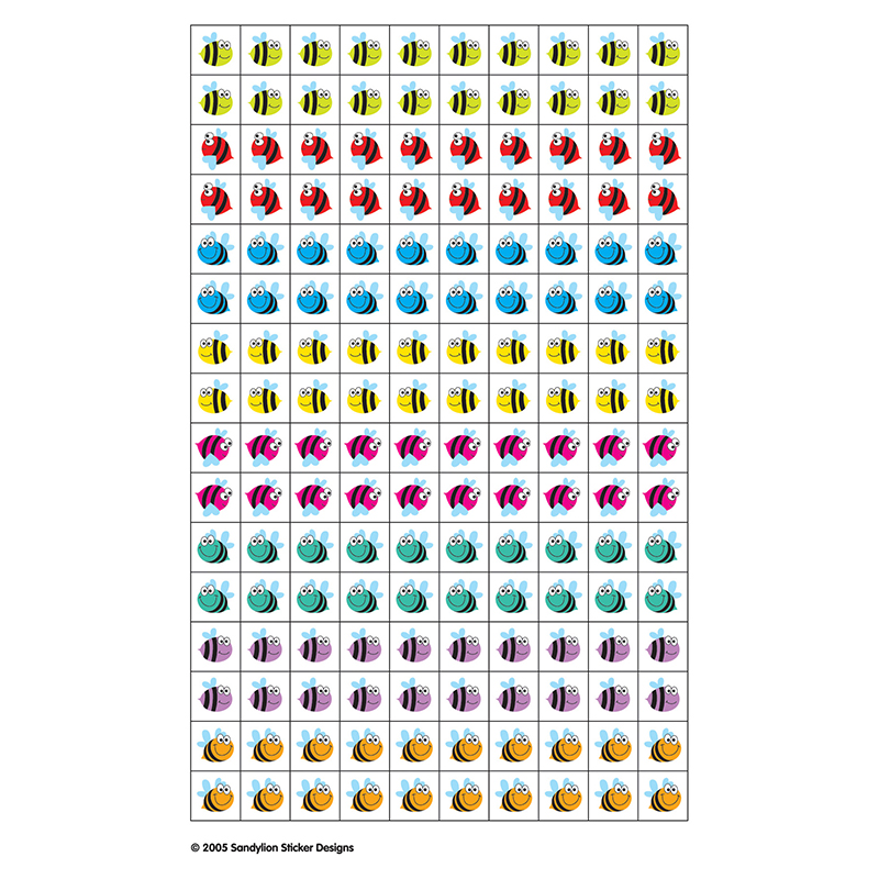 Chart Stickers Multi-Color Bees