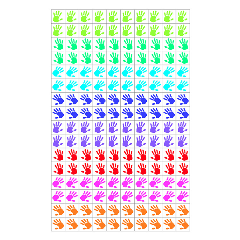 Chart Stickers Handprints