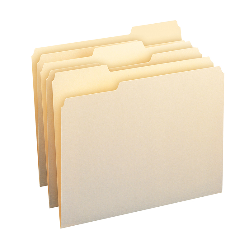 Smead Letter Size File Folders