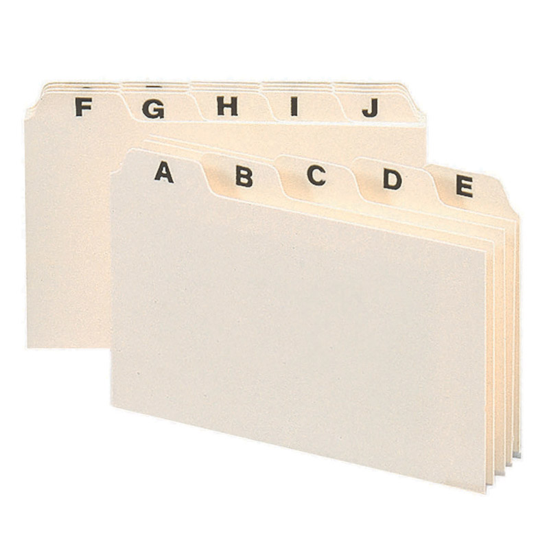 Smead A-Z Index Card Guides 4 X 6
