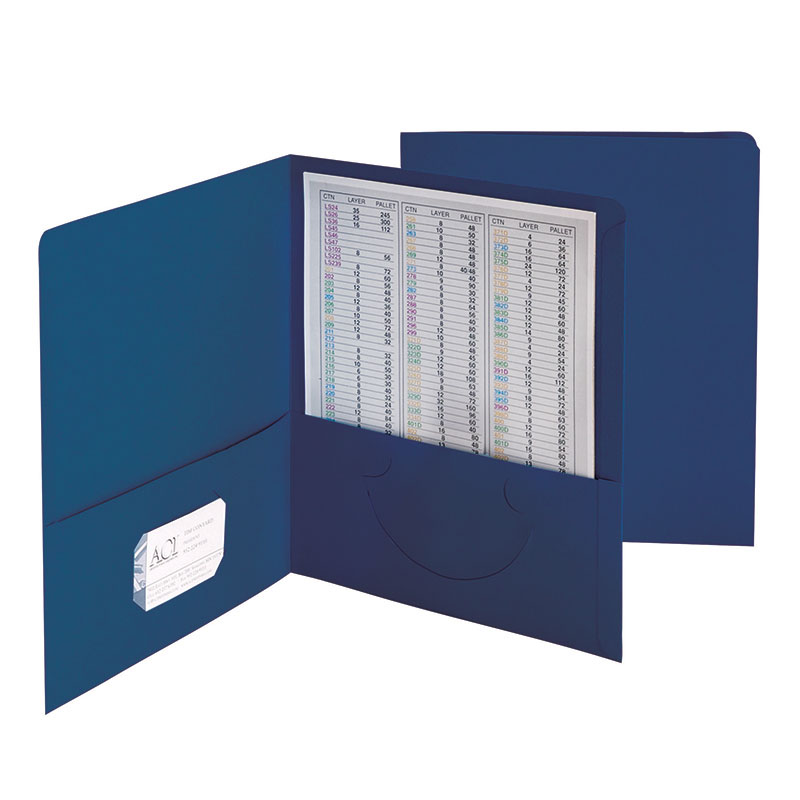Smead 25ct Dark Blue Standard