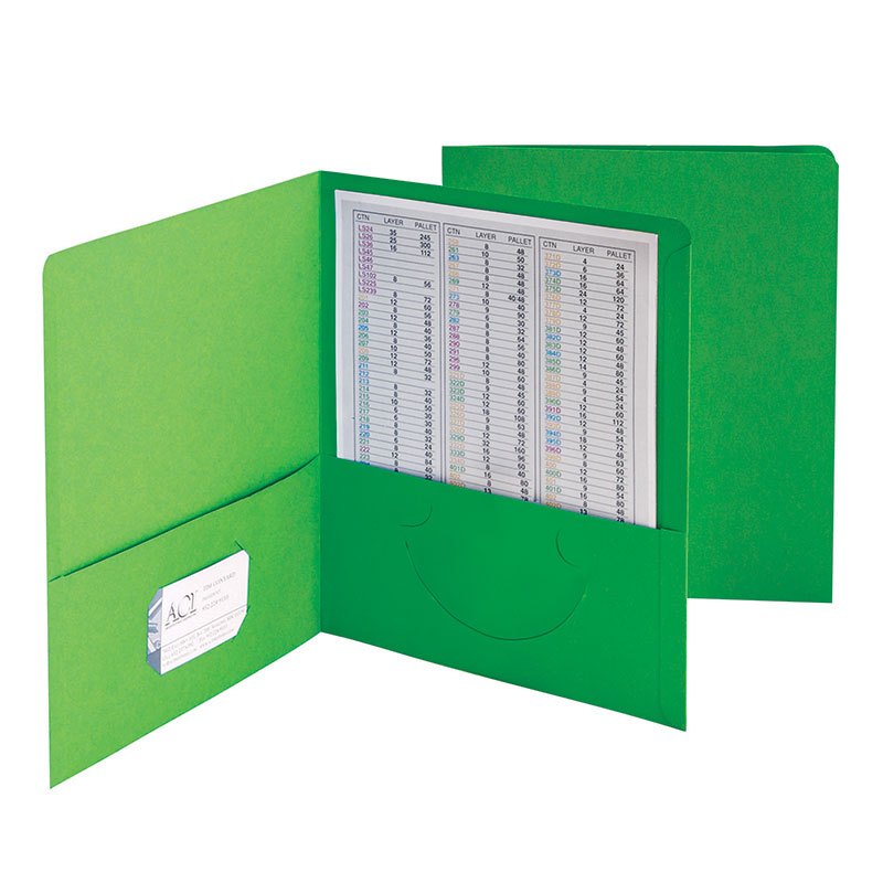 Smead 25ct Green Standard Two