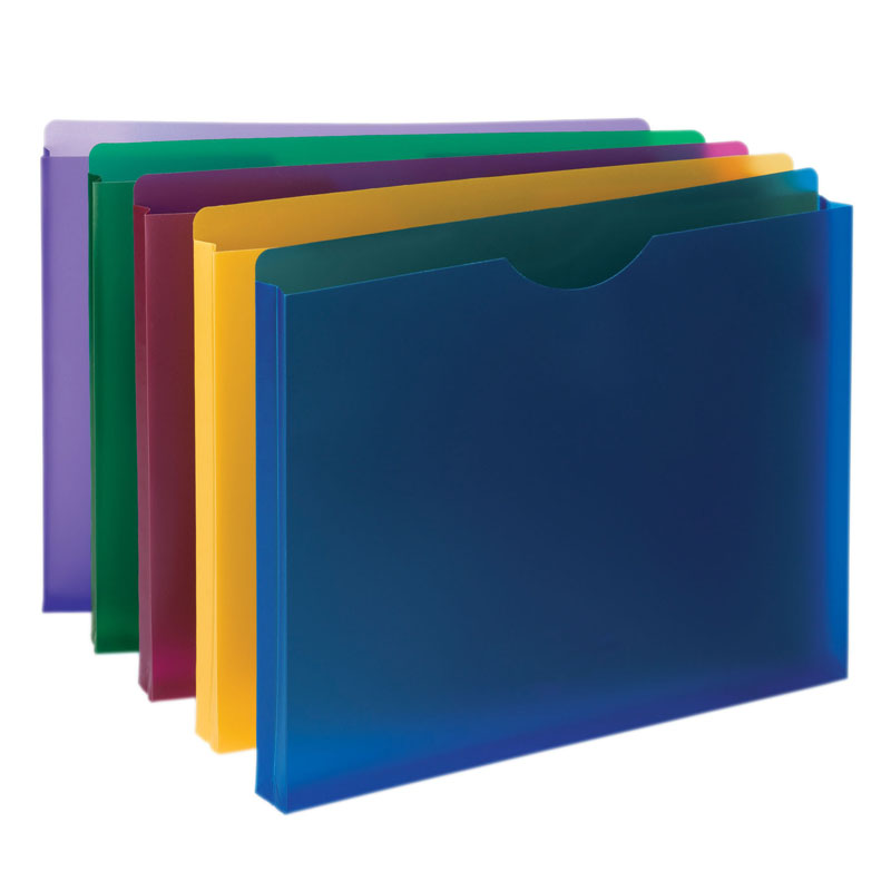 Smead Poly Expanding File Pockets