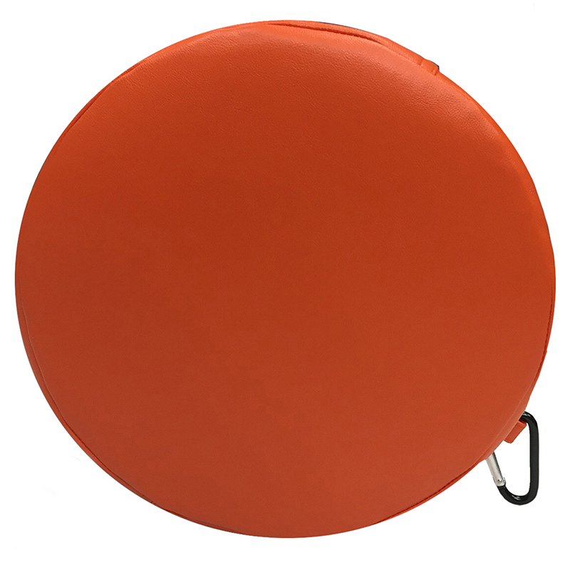 Orange Circle Pillow