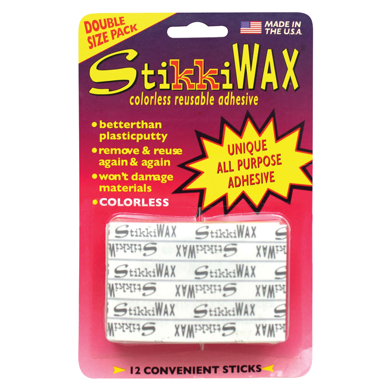 (6 Pk) Stikkiwax Pack Of 12 Sticks