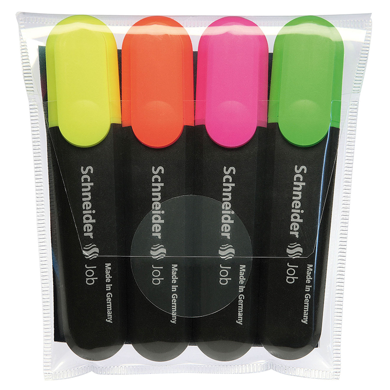 (5 Pk) Schneider Job Highlighters