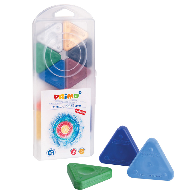 Primo Triangle Crayons 12ct